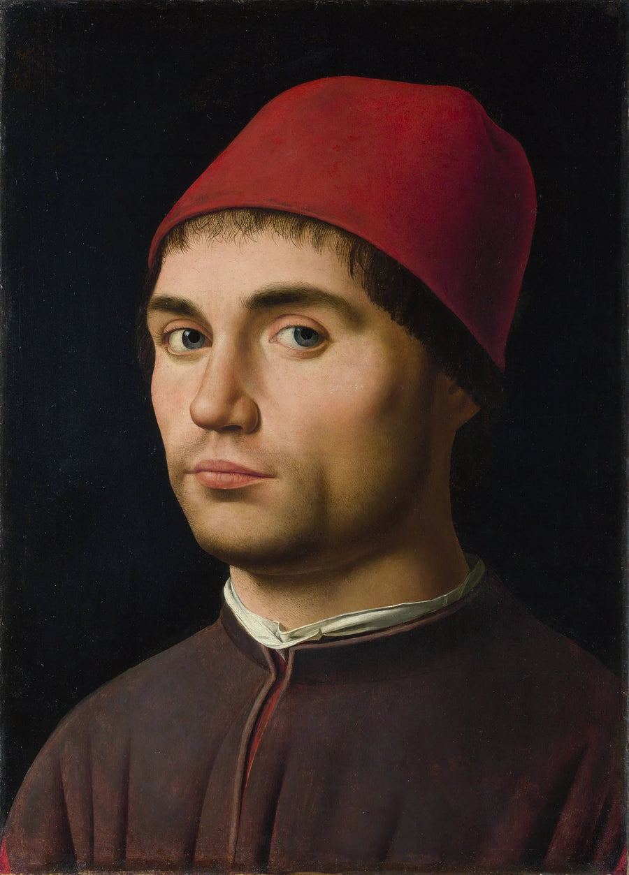 Portret mężczyzny - Antonello de Messine