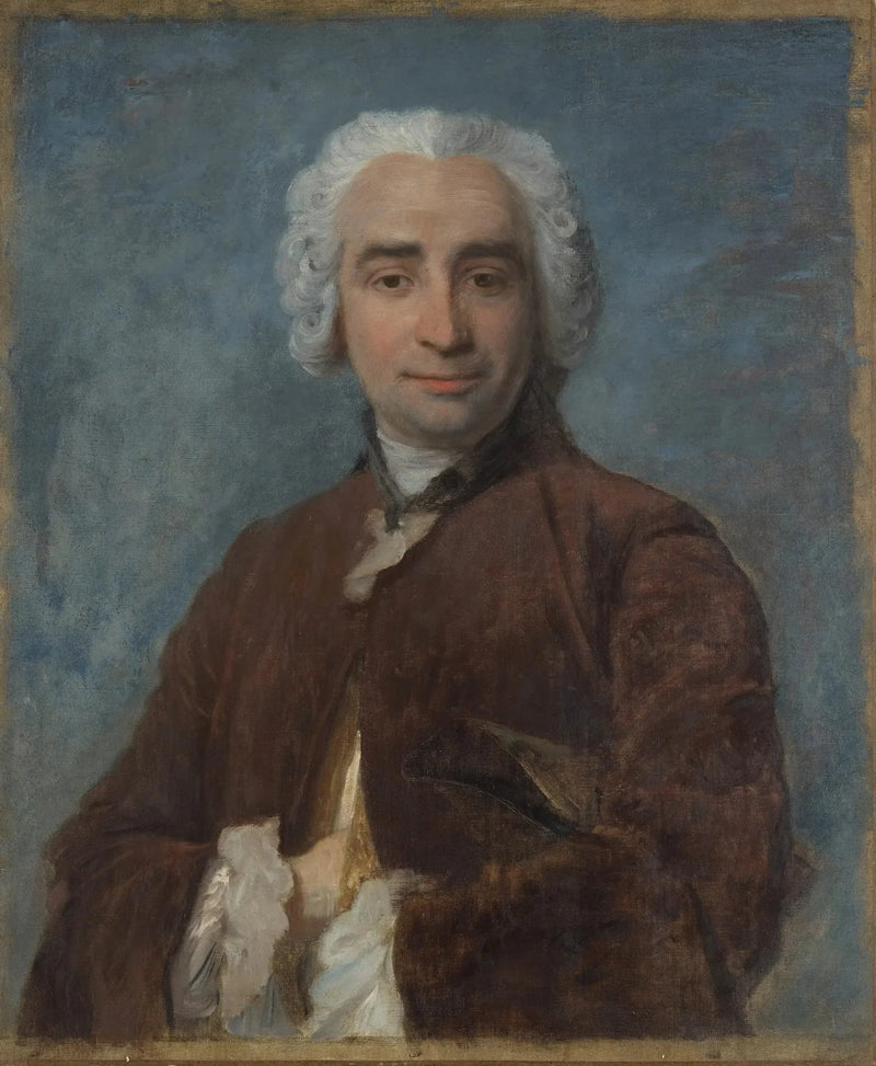 Portret mężczyzny, według Maurice'a Quentin de La Tour - Edgar Degas