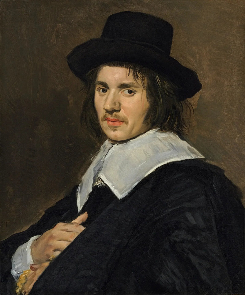 Portret mężczyzny w kapeluszu - Frans Hals