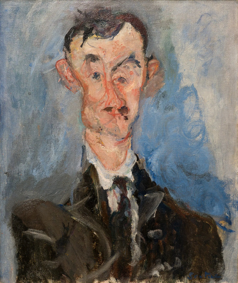 Portret mężczyzny - Chaim Soutine