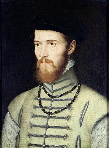 portret mężczyzny, zwany don Juan z Austrii - François Clouet