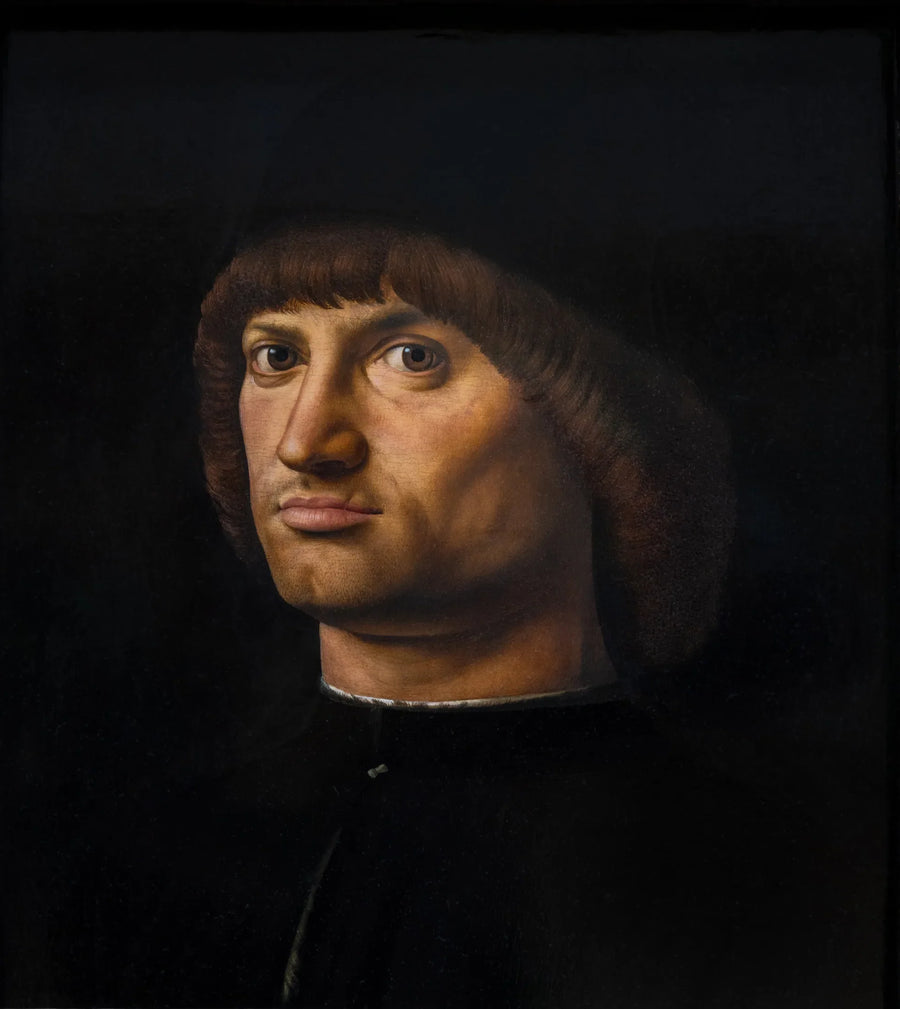 Portret mężczyzny, zwany condottiere - Antonello z Messyny