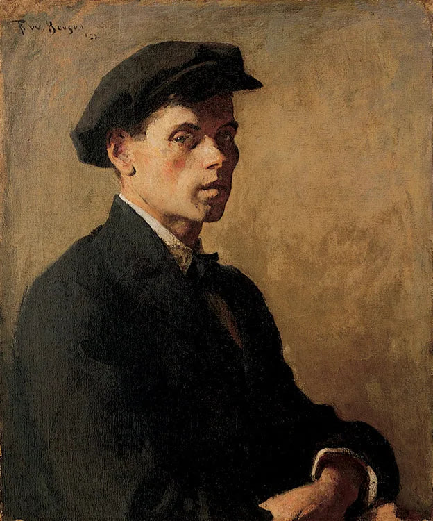 Portret mężczyzny - Frank Weston Benson