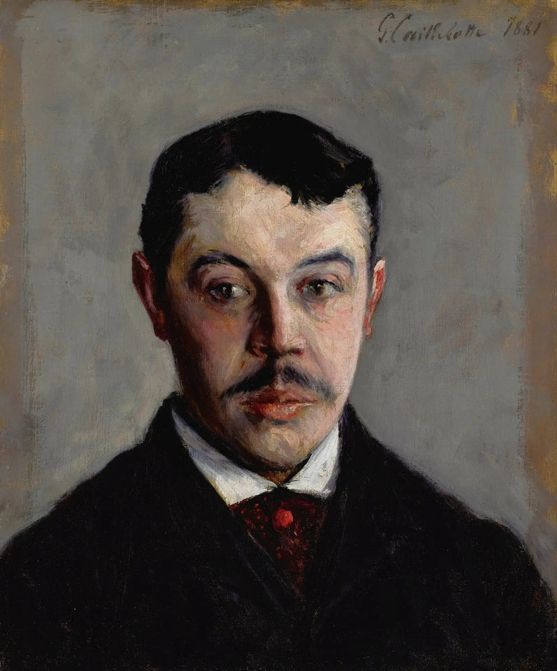 Portret mężczyzny - Gustave Caillebotte