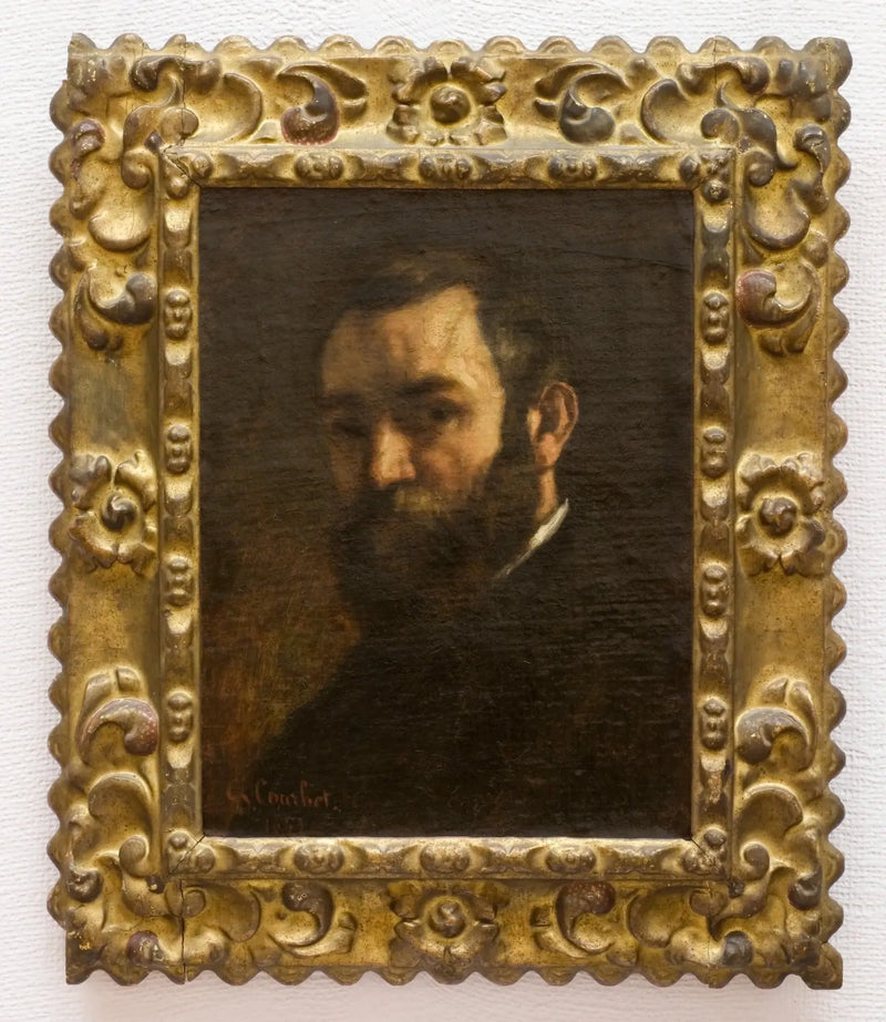 Portret mężczyzny - Gustave Courbet