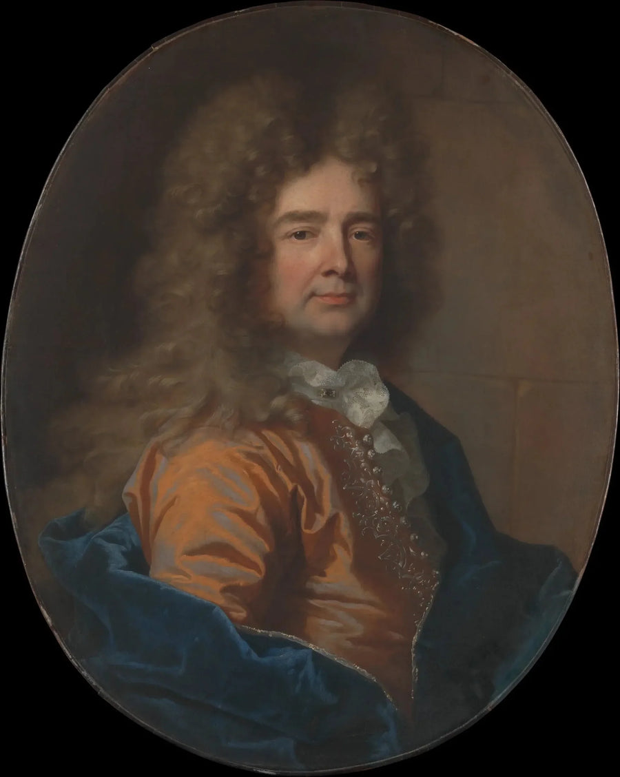 Portret mężczyzny - Hyacinthe Rigaud