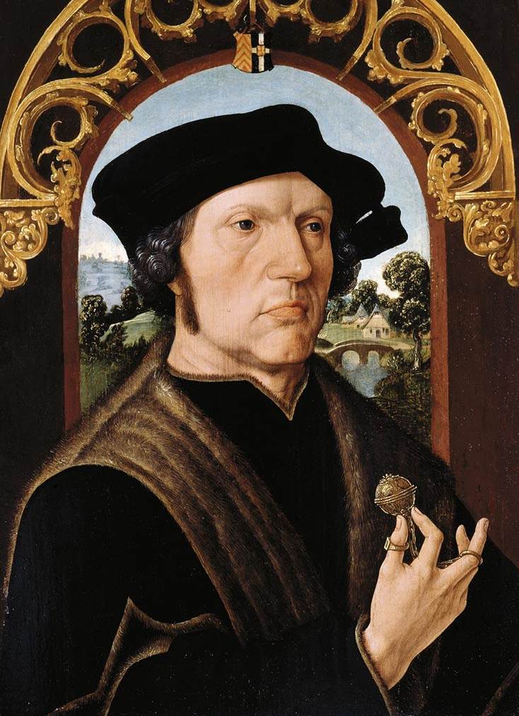Portret mężczyzny - Jacob Cornelisz van Oostsanen