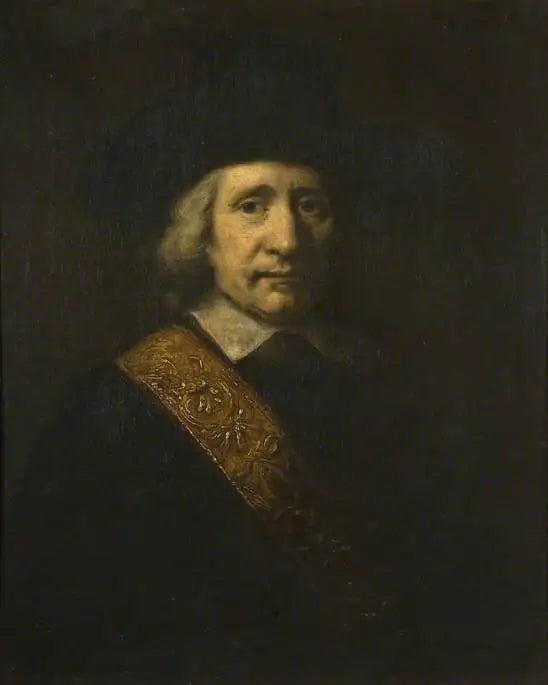 Portret mężczyzny (Sztandarowy, Floris Soop, 1604–1657) - Rembrandt