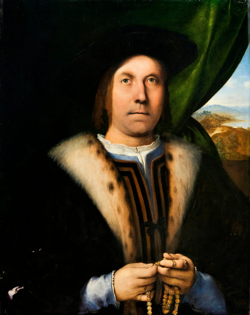 Portret mężczyzny - Lorenzo Lotto