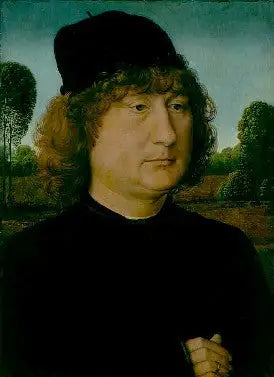 Portret mężczyzny (MRBAB) - Hans Memling