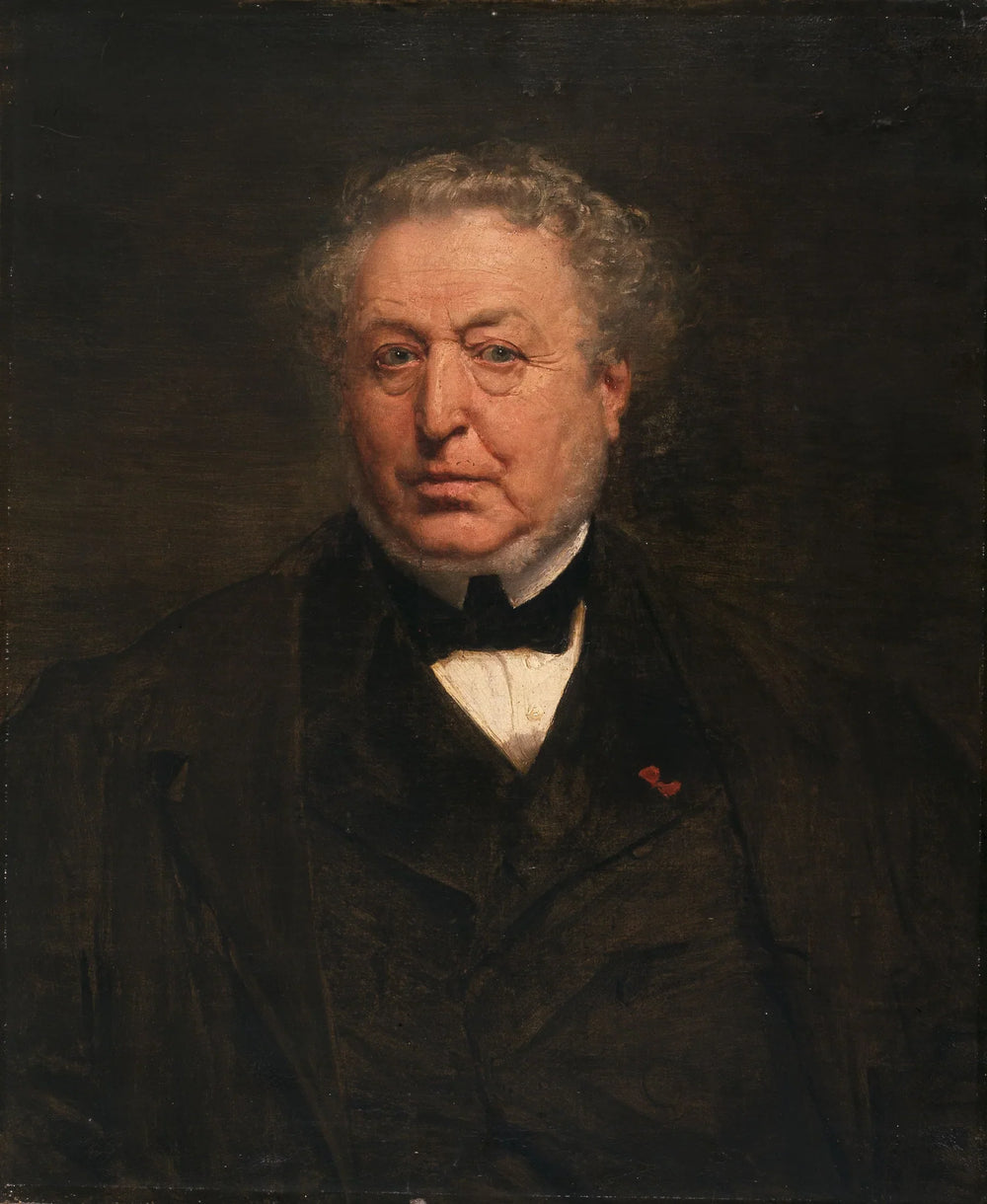 Portrait d'homme - Paul Baudry image 1 copie peinte à la main à l’huile