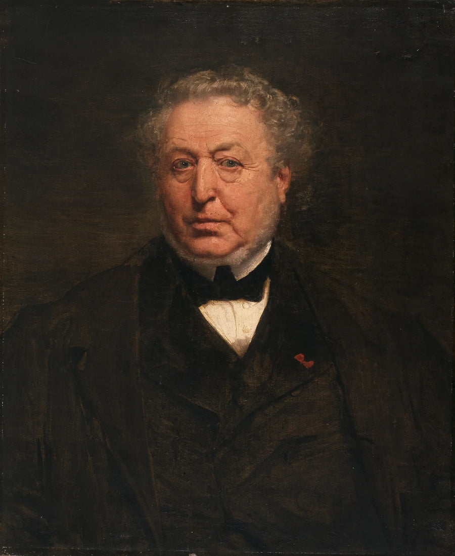Portrait d'homme - Paul Baudry image 1 copie peinte à la main à l’huile