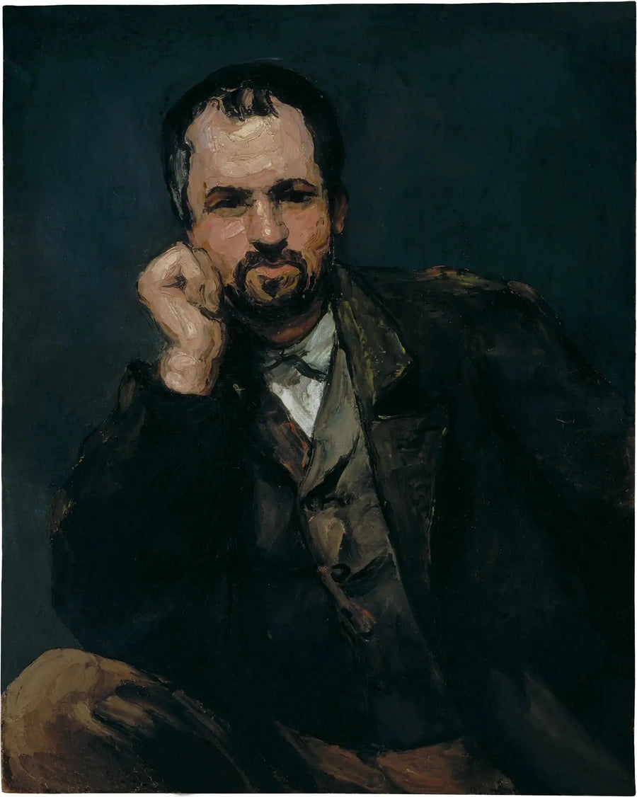 Portret mężczyzny - Paul Cézanne