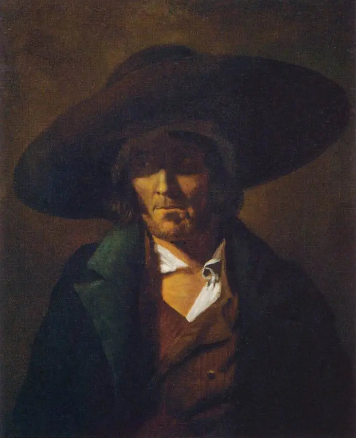 Portret mężczyzny - Théodore Géricault