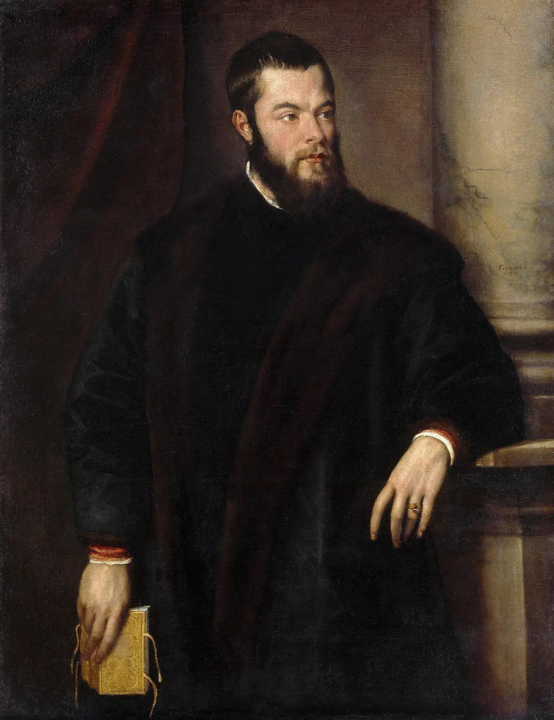 portret mężczyzny - Titian