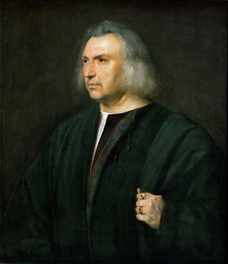 portret mężczyzny - Titian