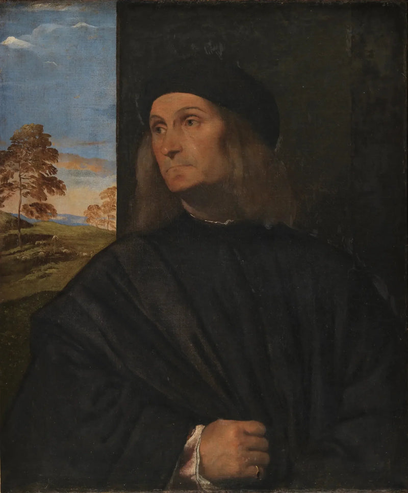 portret mężczyzny - Titian