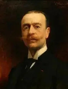 Portret Hugusa Kraffta - Léon Bonnat