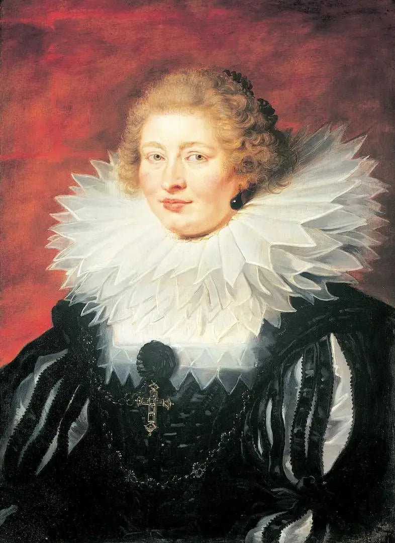 Portret Hypolita de Male (?-?), żony Henriego de Vicq, pana na Meulevelt (1573-1651) - Peter Paul Rubens