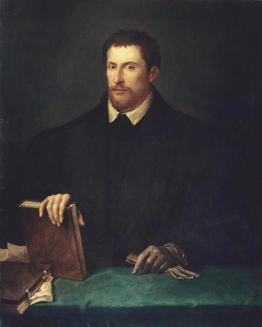 Portret Ippolito Riminaldiego - Titian