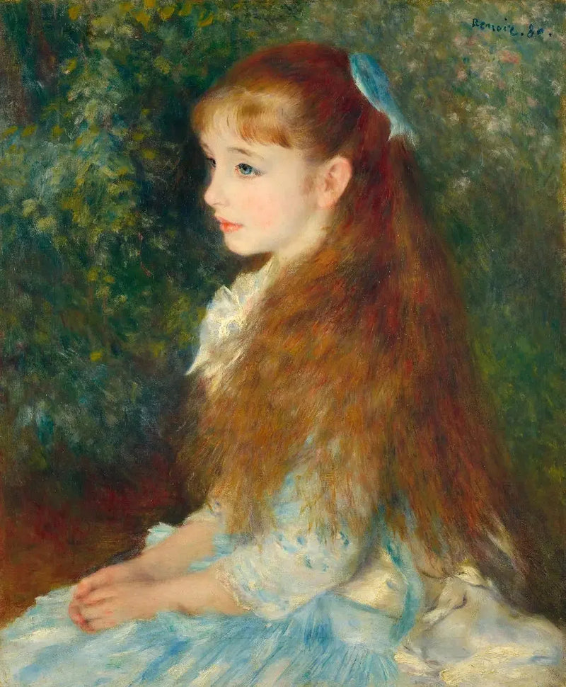 Portret Irène Cahen d'Anvers - Pierre-Auguste Renoir