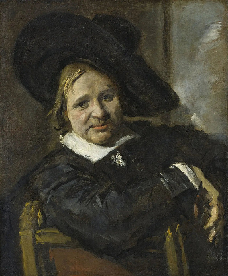 Portret Isaaca Massy w kapeluszu - Frans Hals