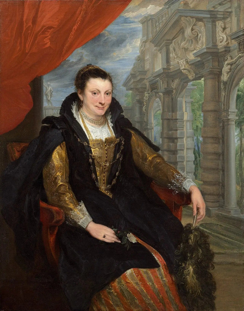 Portret Izabelli Brant - Antoine van Dyck