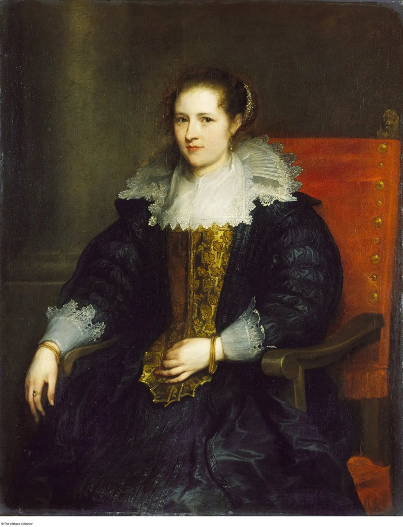 Portret Izabelli Waerbeke - Antoine van Dyck