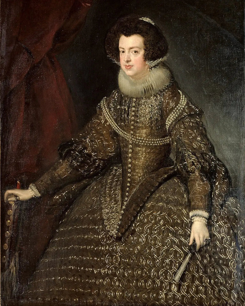 Portret Izabeli Hiszpańskiej - Diego Velázquez