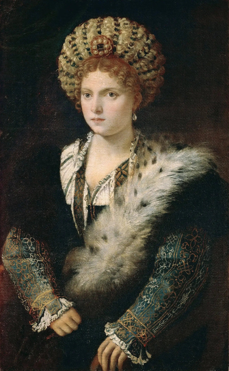 Portret Izabeli d'Este - Titian