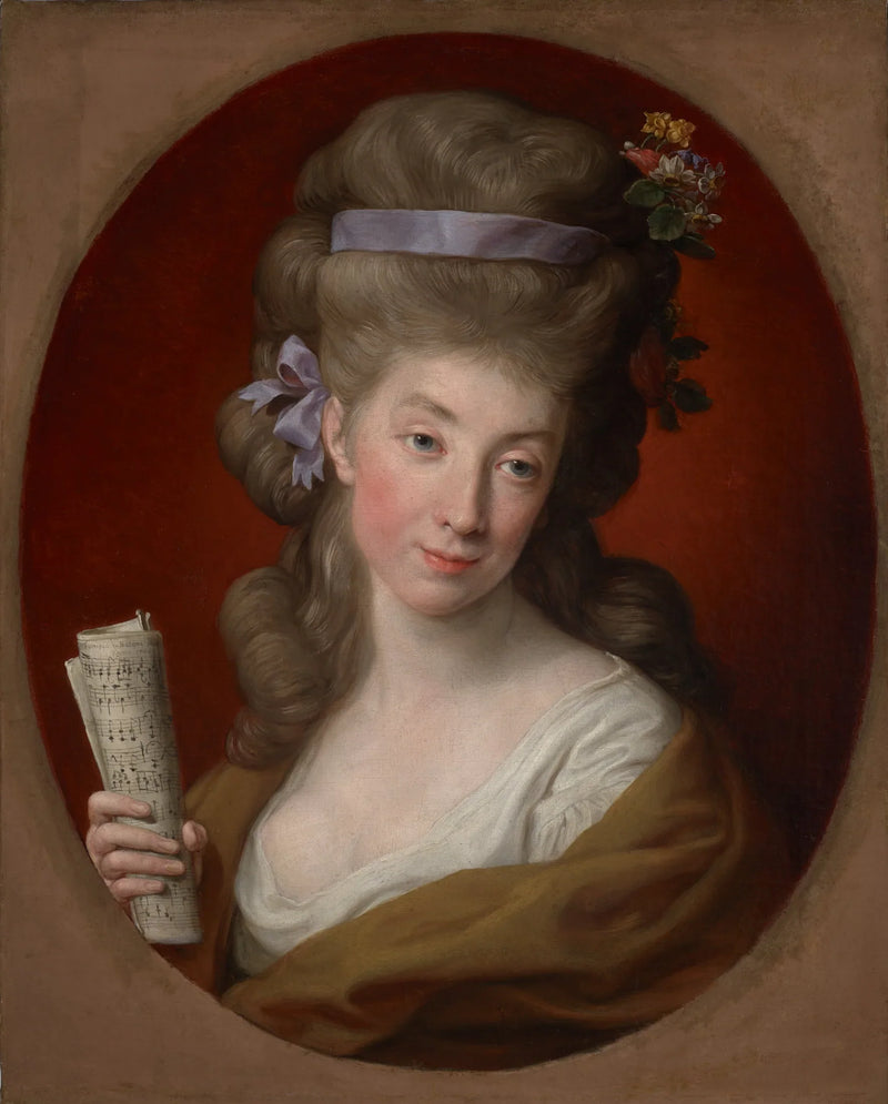 Portret Izabeli z domu Lubomirska, żony Ignacego Potockiego (1755-1783) - Pompeo Batoni