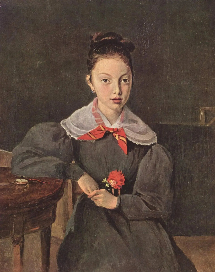 Portret Octavie Sennegon - Jean-Baptiste Camille Corot