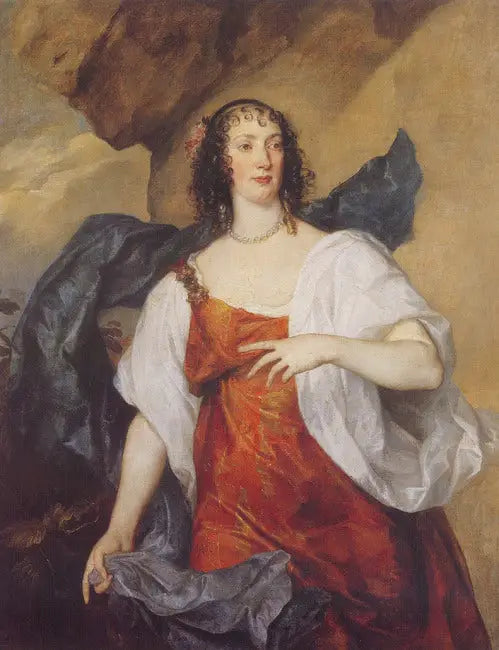Portret Olivii Boteler, żony Endymiona Portera - Antoine van Dyck