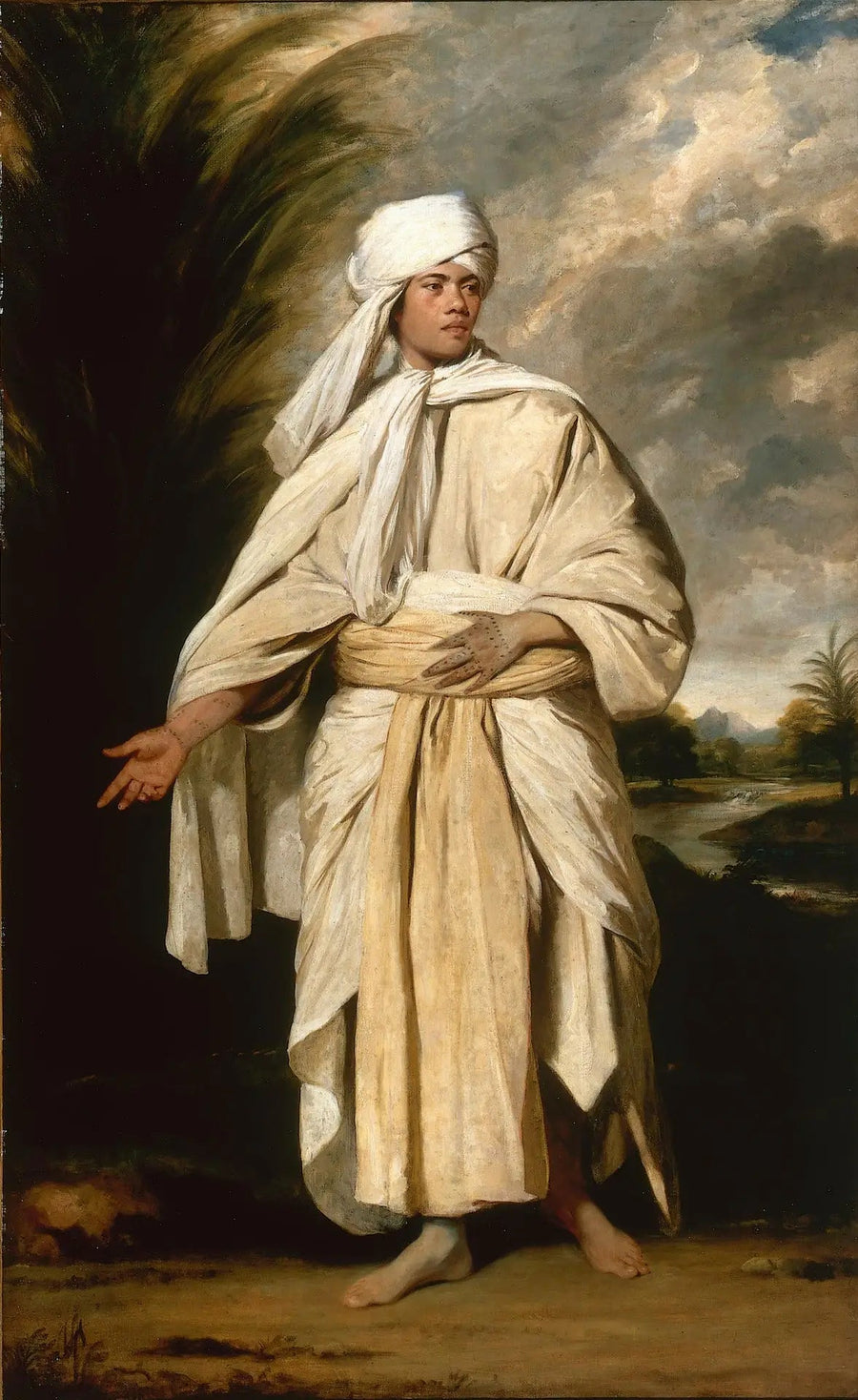 Portret Omai - Joshua Reynolds