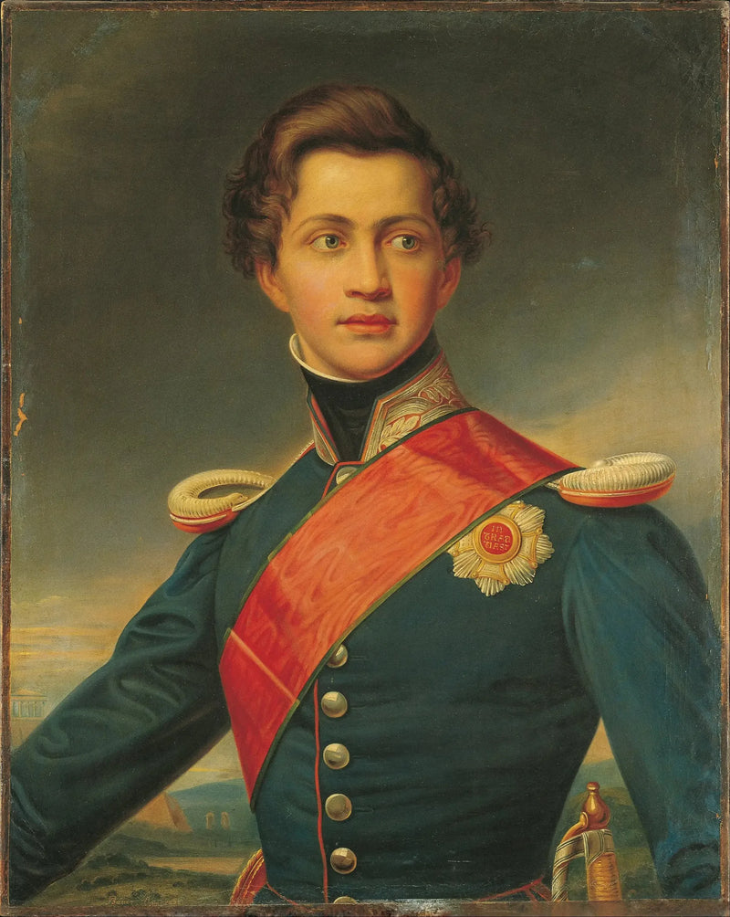 Portret Otona jako młodego mężczyzny - Joseph Karl Stieler