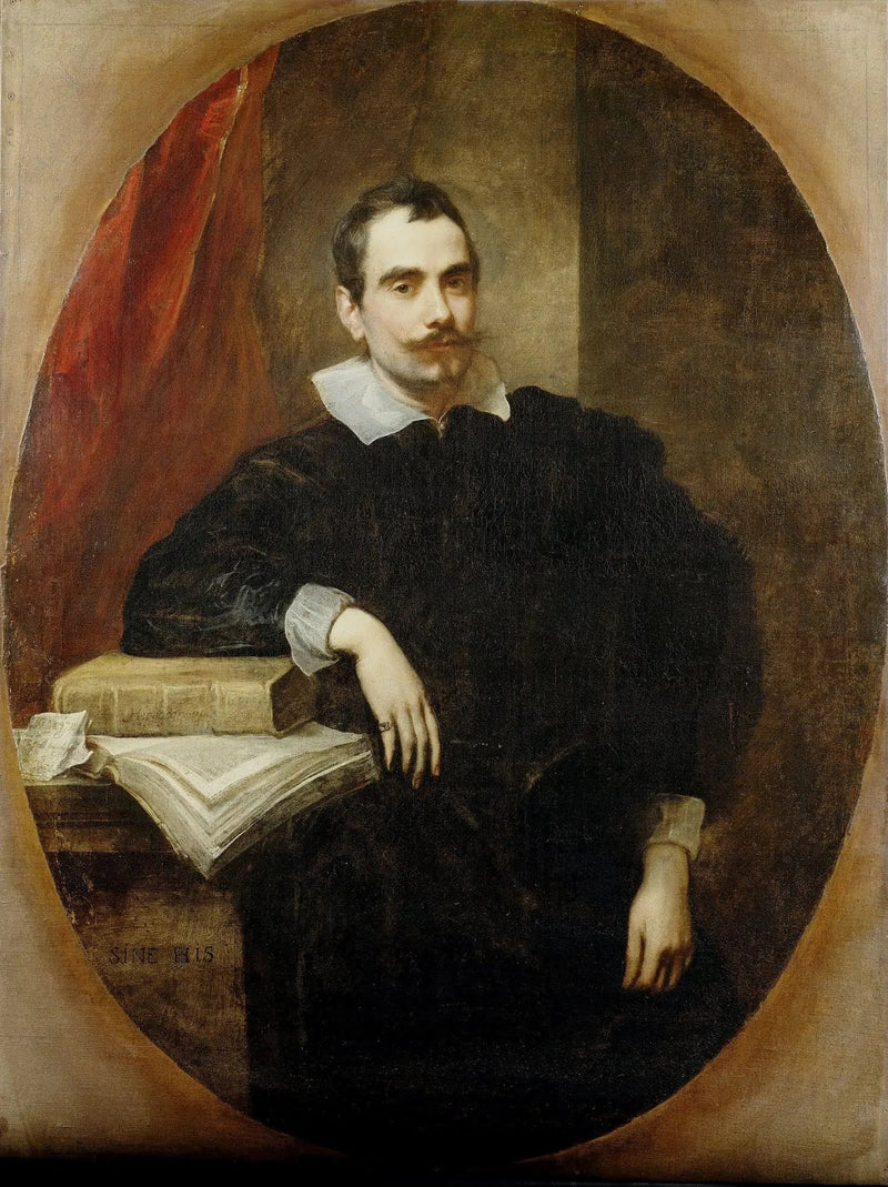 Portret Ottaviano Canevari - Antoine van Dyck