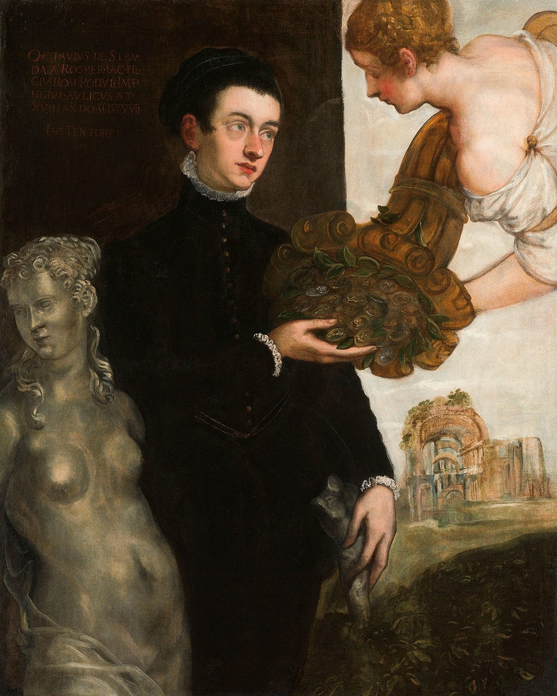Portret Ottavio Strada - Jacopo Tintoretto