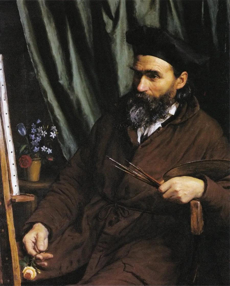 Portret Otto Didericha Ottesena autorstwa Pedera Severina Krøyera - Peder Severin Krøyer