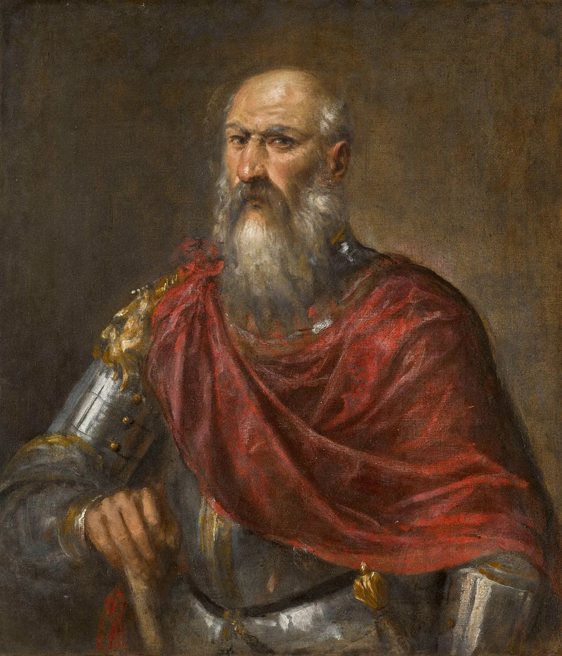 Portret weneckiego admirała, prawdopodobnie Francesco Duodo - Titian