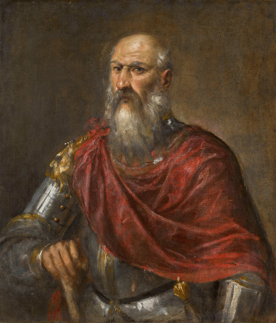 Portret weneckiego admirała, prawdopodobnie Francesco Duodo - Titian