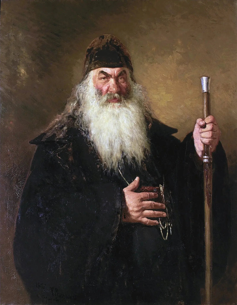 Portret archidiakona - Ilya Repin