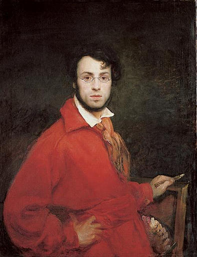 Portret artysty - Ary Scheffer