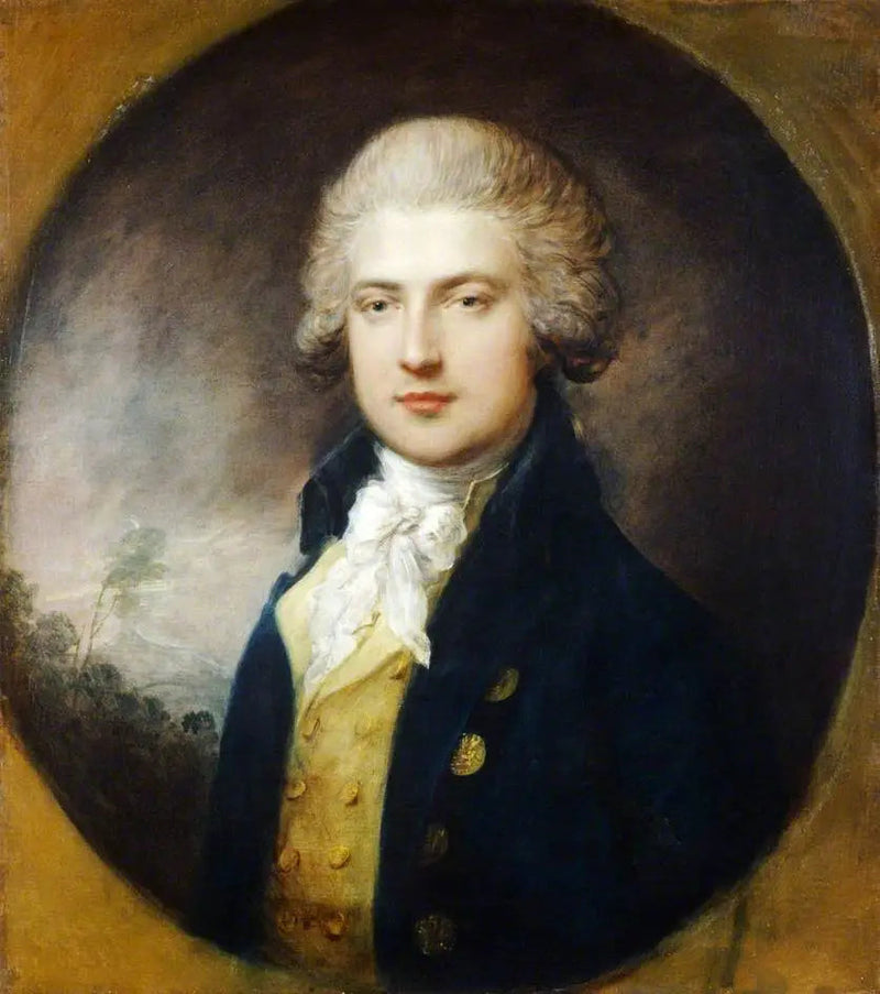Portret nieznanego współpracownika księcia Walii - Thomas Gainsborough