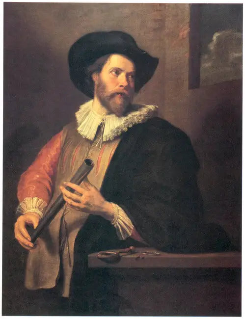 Portret nieznanego astronoma - Antoine van Dyck