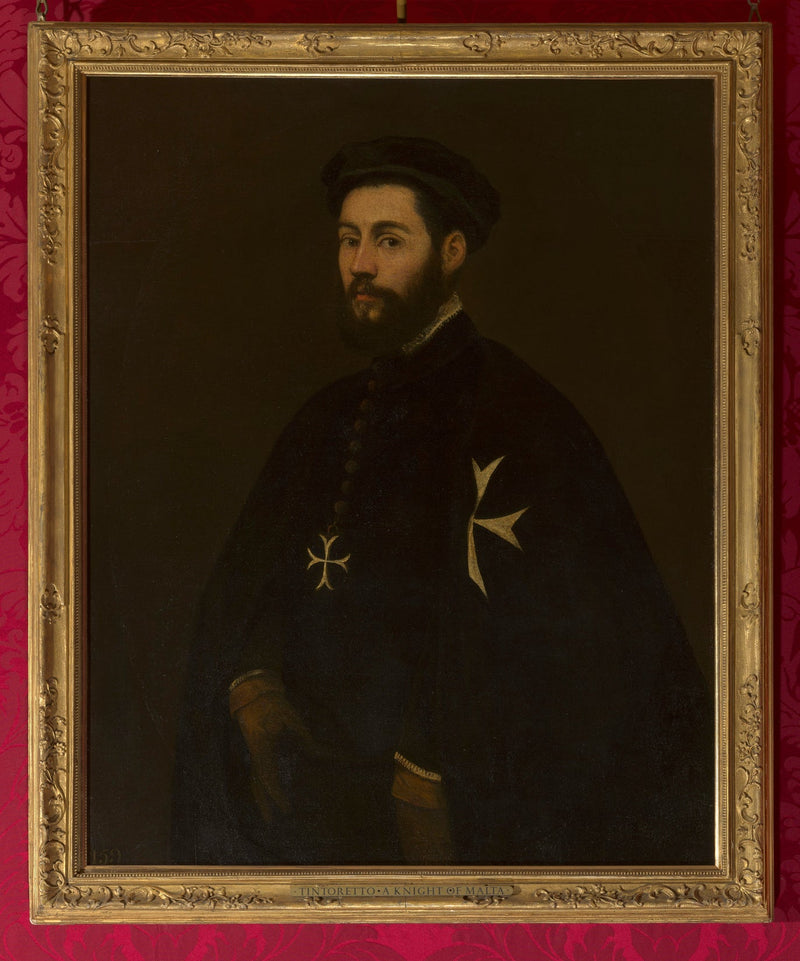 Portret rycerza Malty - Jacopo Tintoretto