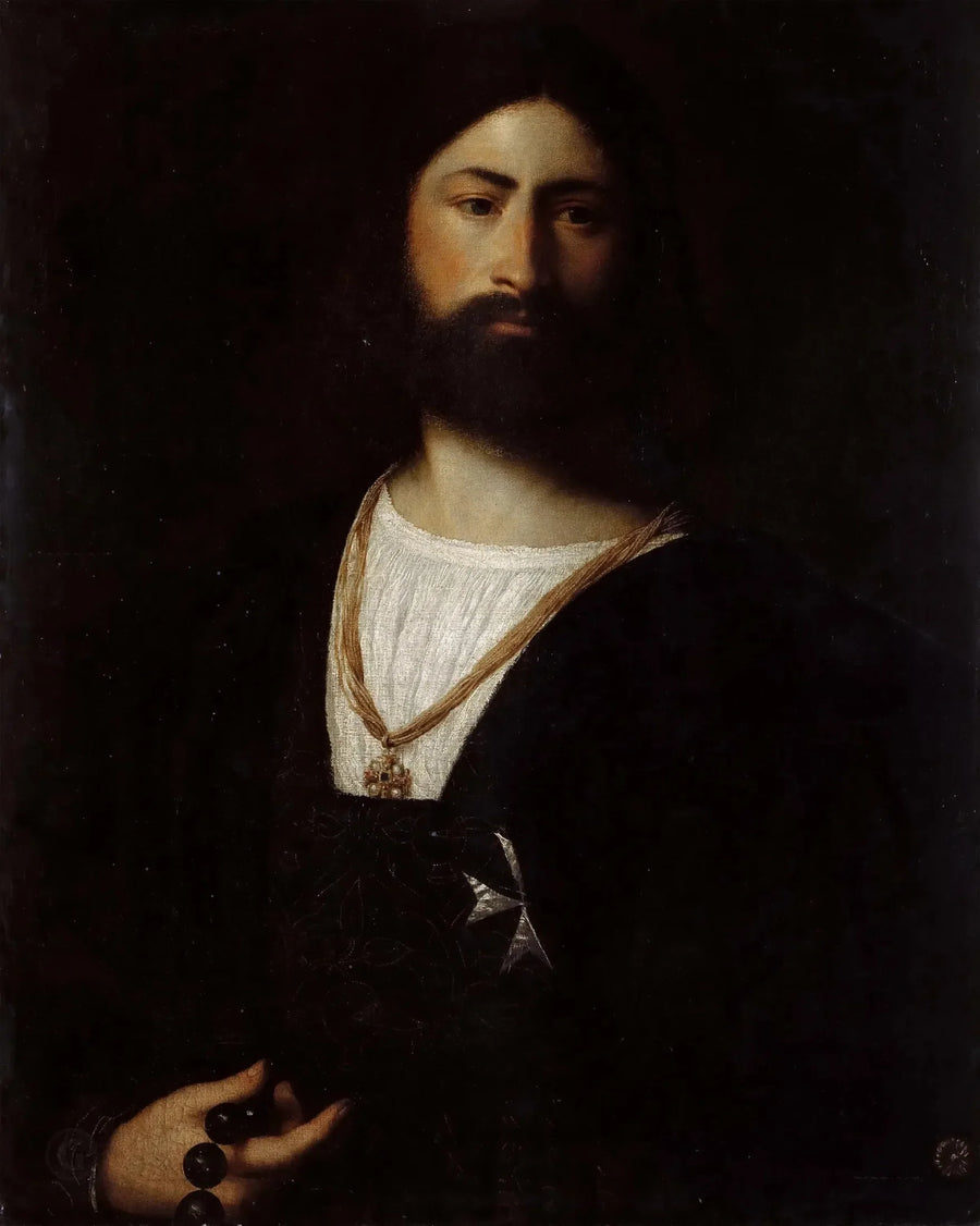 Portret rycerza Maltańskiego - Titian