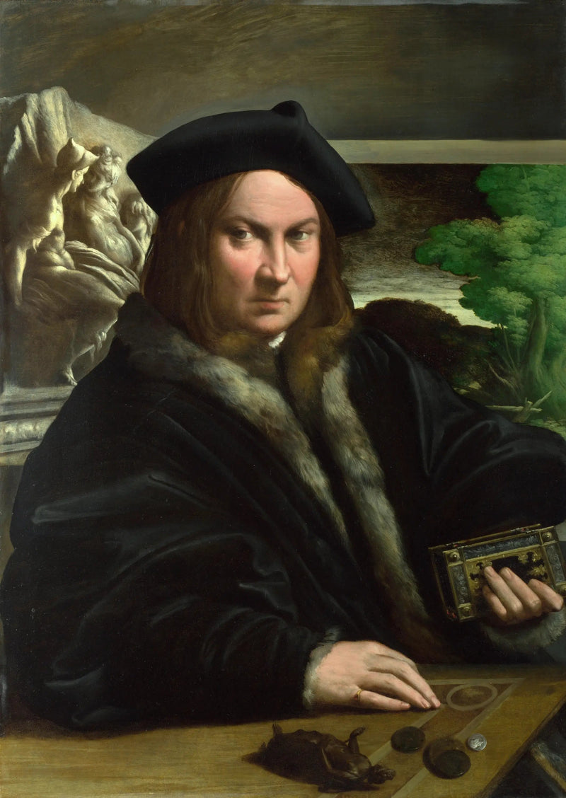 Portret kolekcjonera - Parmigianino