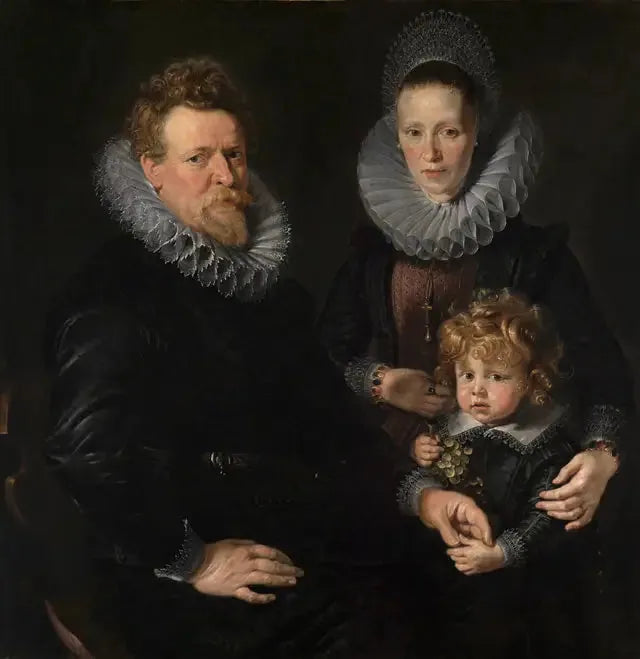Portret małżeńskiej pary z dzieckiem - Peter Paul Rubens