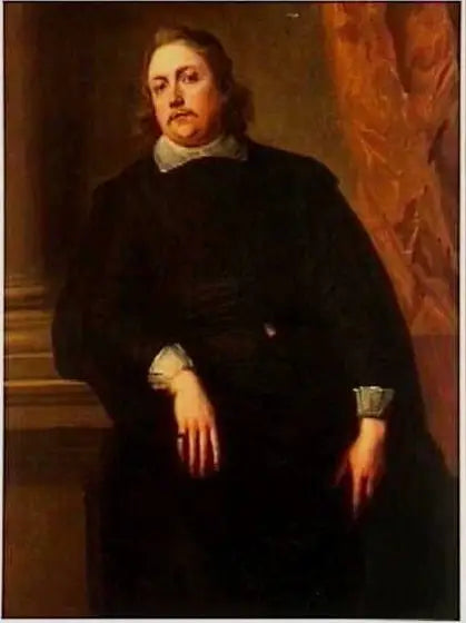 Portret włoskiego duchownego, około 1624 - Antoine van Dyck