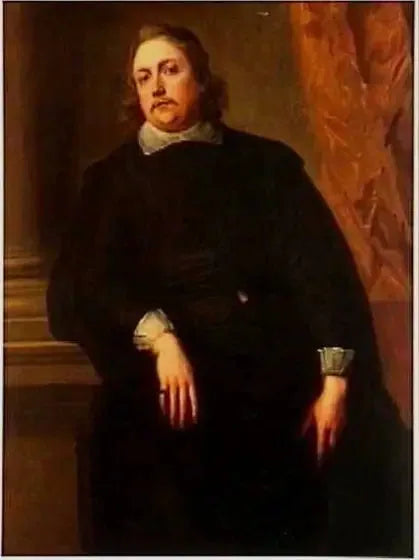Portret włoskiego duchownego, około 1624 - Antoine van Dyck
